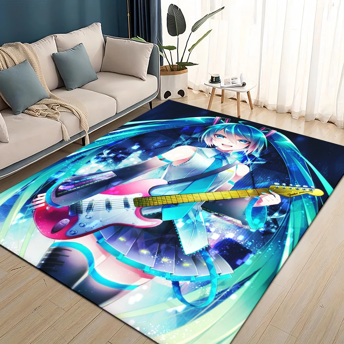 3D Printing Online Service - Dywanik 3D M-MIKUS Music VOCALOID Cartoon